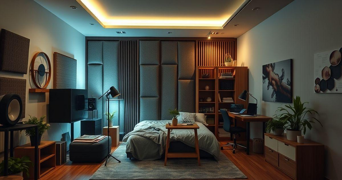 Como Melhorar o Isolamento Acústico em Estúdios e Apartamentos Como Melhorar o Isolamento Acústico em Estúdios e Apartamentos