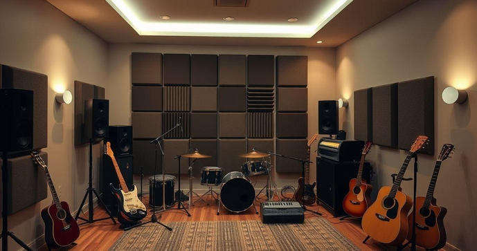 Isolamento acústico home studio: como garantir um som perfeito em sua gravação Isolamento acústico home studio: como garantir um som perfeito em sua gravação
