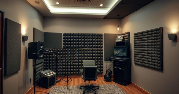 Melhores Técnicas de Isolamento Acústico para Estúdios Pequenos Melhores Técnicas de Isolamento Acústico para Estúdios Pequenos