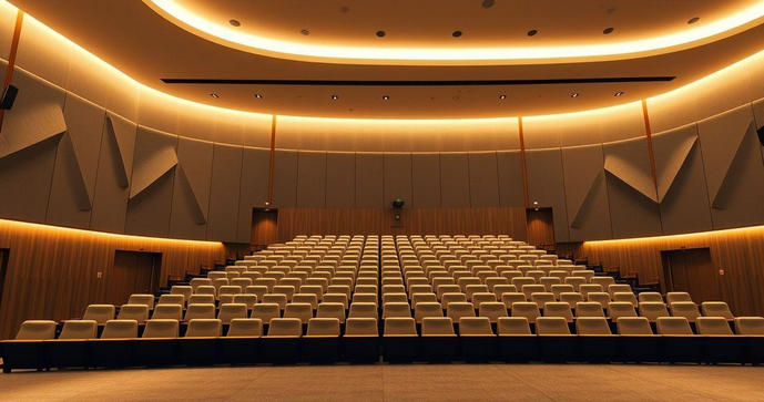 Melhores Soluções Acústicas para Auditórios que Garantem Qualidade Sonora Melhores Soluções Acústicas para Auditórios que Garantem Qualidade Sonora