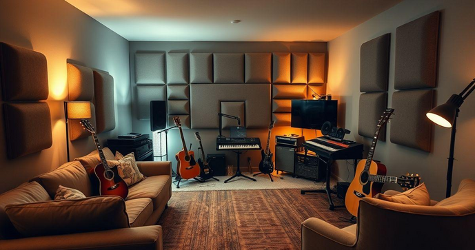 Transforme Seu Home Studio: Segredos do Isolamento Acústico Revelados